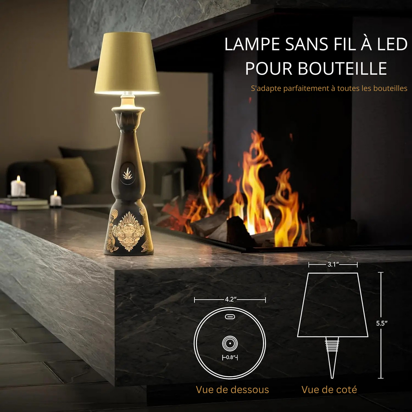 Bouteille Lumière - Aura